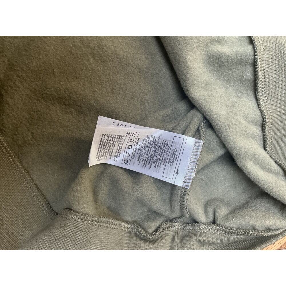 Adidas A586 Crewneck Sweatshirt Large Olive Strata Golf Pullover - Picture 6 of 6